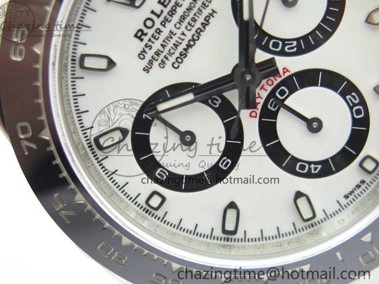 Daytona 1:1 Best and V4 SA4130 Case White 116500 Noob 904L Dial Bracelet Edition SS 0318